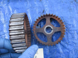 99-00 Honda Civic SIR SI B16A2 OEM camshaft cam gears PR3 GSR set B18 VTEC B16 8