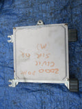 99-00 Honda Civic SI SIR B16A2 manual engine computer ECM 37820-P2T-C12 OEM ECU