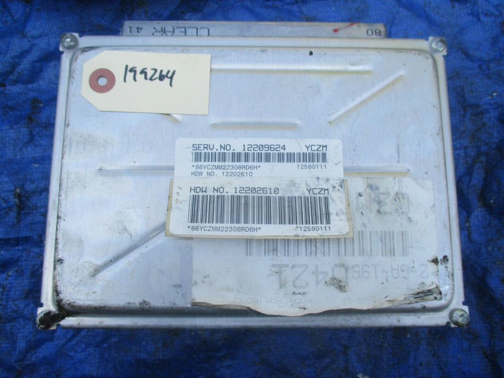 01-02 Chevy Camaro 12209624 engine computer ECU ECM brain box EBX OEM YCZM
