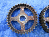99-00 Honda Civic SIR SI B16A2 OEM camshaft cam gears PR3 GSR set B18 VTEC B16 3