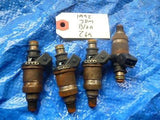 92-95 JDM Honda Civic B16A fuel injector set OEM engine motor VTEC B16 OBD1