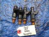 02-06 Acura RSX K20A3 fuel injectors set OEM engine motor base 4006041