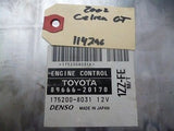 2002 Toyota Celica GT manual transmission engine computer ECU ECM 89666-20170
