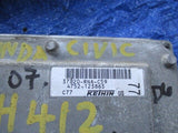 2007 Honda Civic engine computer ecu automatic transmission 37820-RNA-C59 OEM