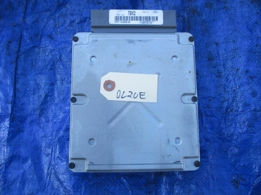 01 Ford Mustang 3.8 auto transmission engine computer ECM 1R3F-12A650-BC ECU TBX