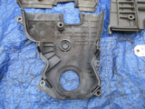 99-00 Honda Civic SIR B16A2 upper lower timing cover assembly OEM engine VTEC