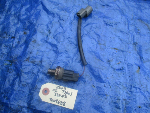 01-03 Acura CL Type S J32A2 knock sensor assembly OEM 3009688 J32 engine motor