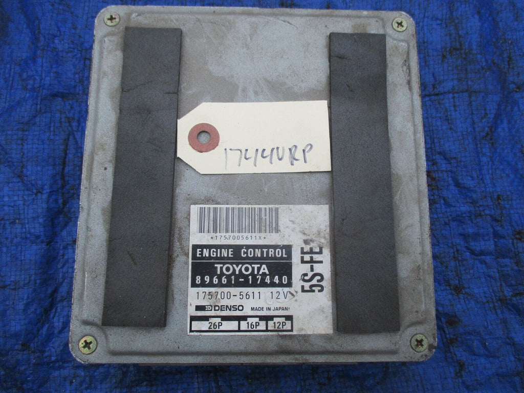 1994 Toyota MR2 2.2 engine computer ECU ECM 89661-17440 Denso 175700-5611 OEM