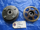 02-06 Acura RSX K20A3 camshaft cam gears set OEM engine K20A VTC gear 50 degree