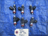 2012 Jeep Wrangler JK 3.6 fuel injectors set OEM 0280158233 Dodge 05184035AD V6