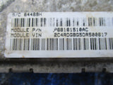 2013 Dodge Caravan 3.6L engine computer ecu ecm P05150724AC OEM Chrysler A14B