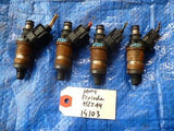 97-01 Honda Prelude H22A4 fuel injector set OEM engine motor VTEC 290cc H22 3661