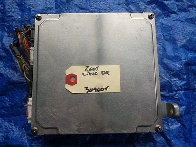 2005 Honda Civic D17A1 engine computer ecu autotransmission 37820-PLM-C74