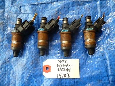 97-01 Honda Prelude H22A4 fuel injector set OEM engine motor VTEC 290cc H22 3661