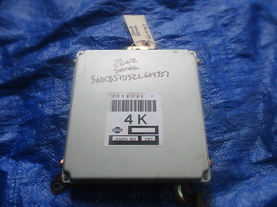 2002 Nissan Sentra engine computer ECM ECU OEM  5ZE14K JA56R51 BB3 4K