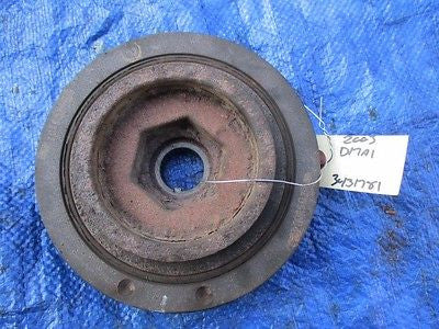 01-05 Honda Civic engine crankshaft pulley harmonic balancer motor D17 D17A1 OEM