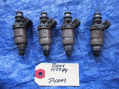 97-01 Honda Prelude H22A4 fuel injector set OEM engine motor VTEC 290cc H22 4001