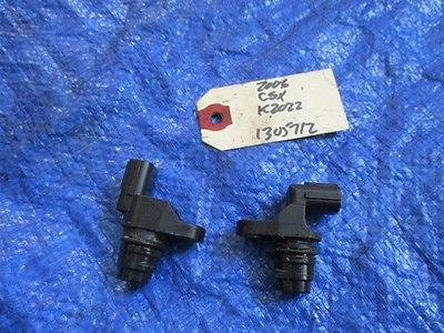 06-08 Acura CSX K20Z2 camshaft position sensors OEM K20 K20Z engine motor pair