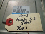 2005 Mazda 3s engine computer ecu L3S2 18 881B transmission E6T54173H1 8E